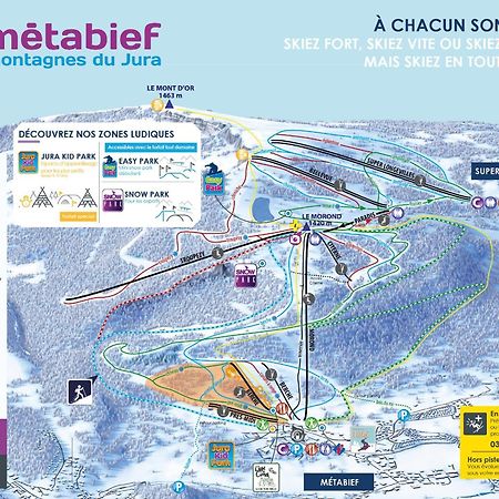 Métabief Escapade Au Calme De La Riviere 아파트 외부 사진